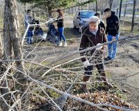 субботник в парке Победы